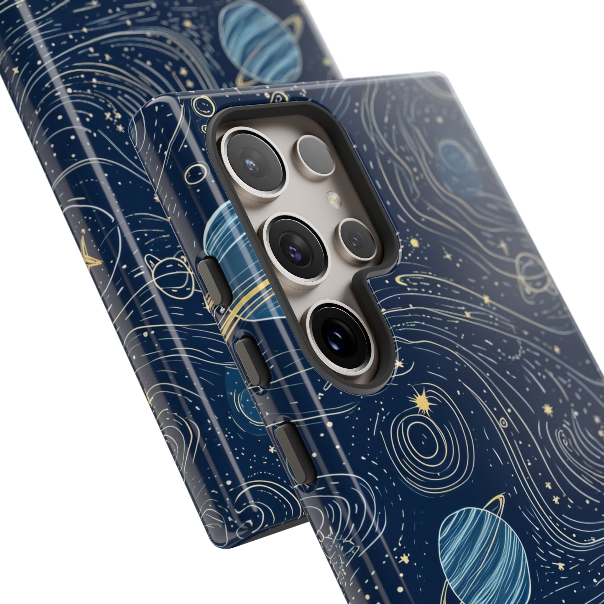 Celestial Whimsy: Hand-Drawn Universe - For Samsung S24