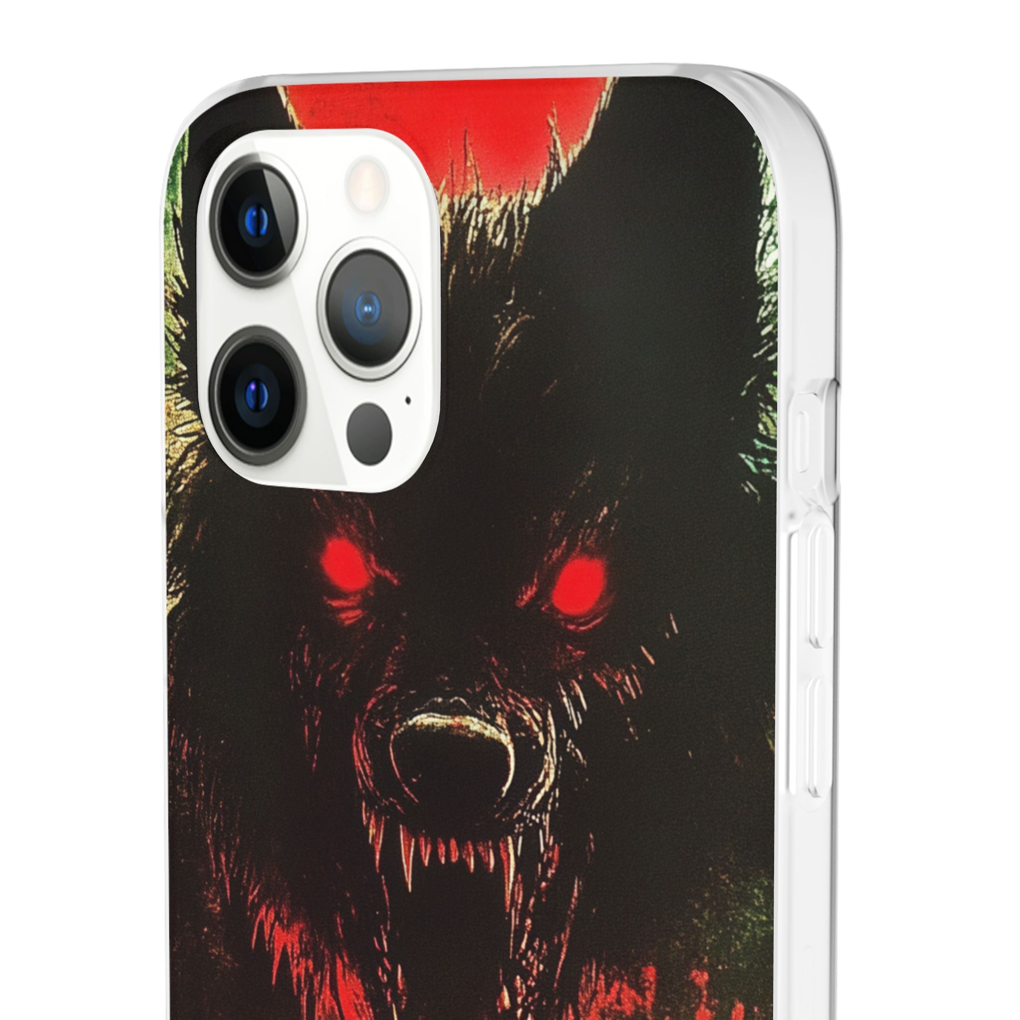 Bloodmoon Wolf's Lament iPhone 12 - Flexi Phone Case