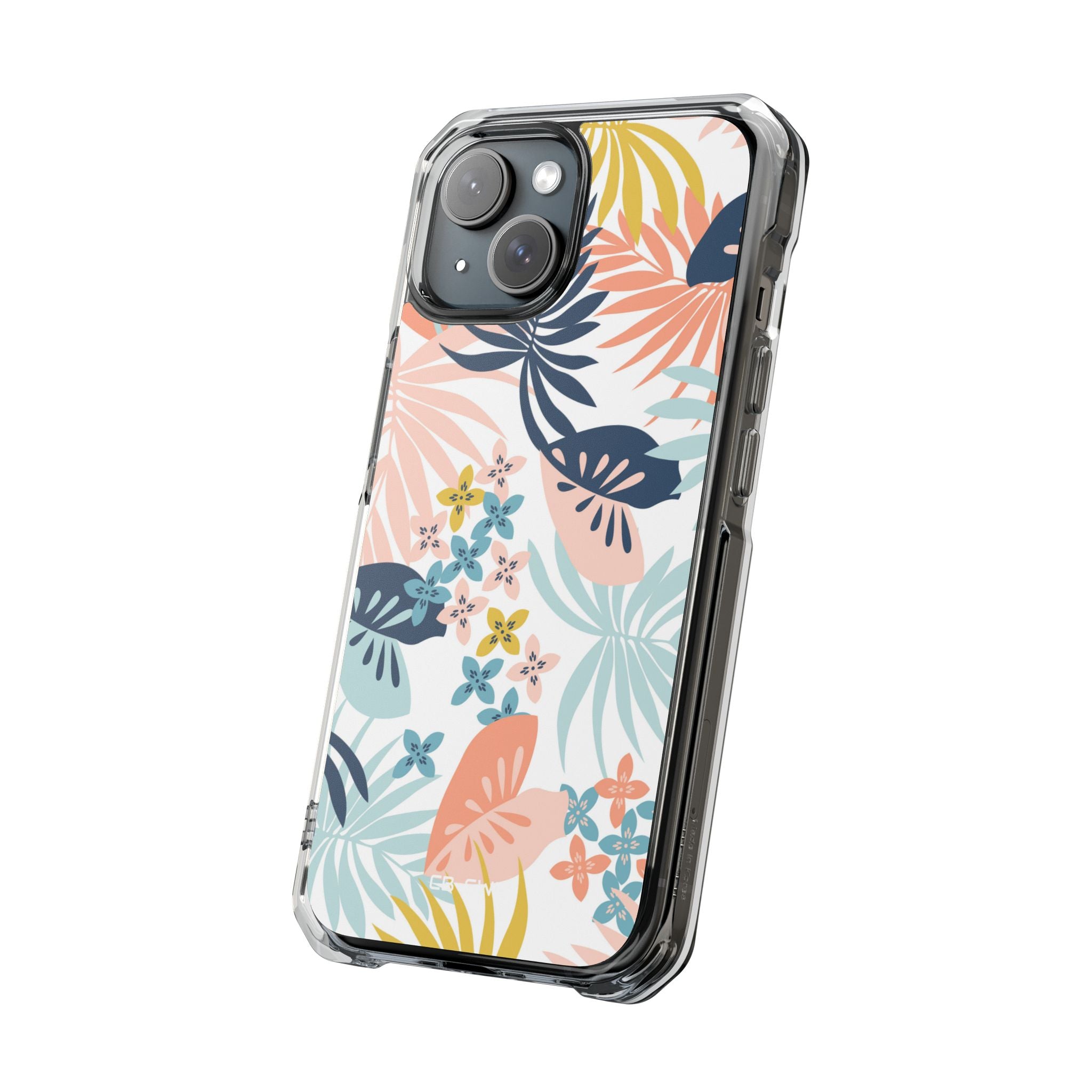Tropical Foliage Blooms iPhone Case - Impact