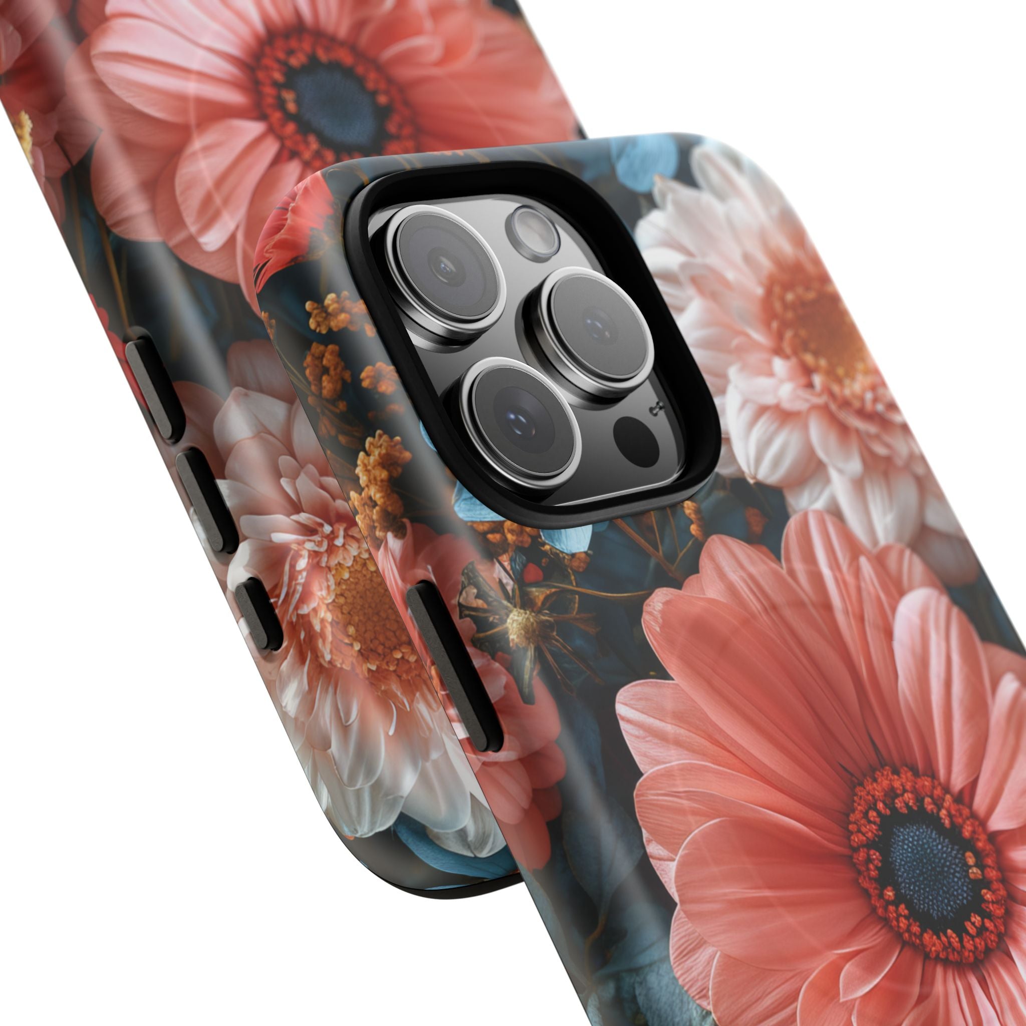 Surreal Floral Harmony iPhone 16 | Tough+ Phone Case