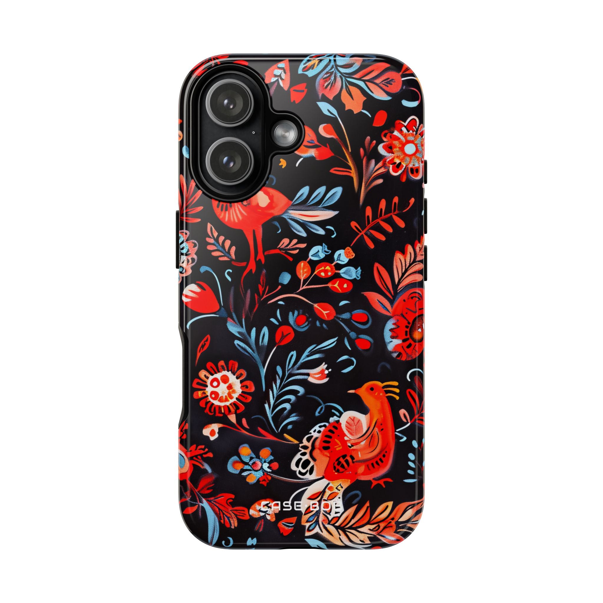 Vivid Birdscape iPhone 17 Case - Tough
