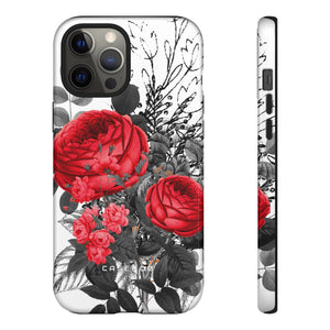 Roclops Gothic Flower - Protective Phone Case