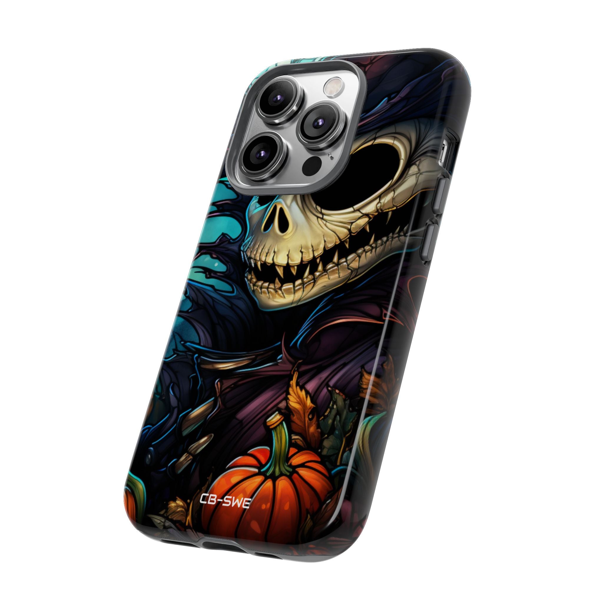 Skull Grins Brightly - iPhone Case