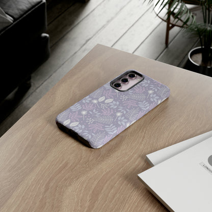 Purple Mona Leaf - Protective Phone Case