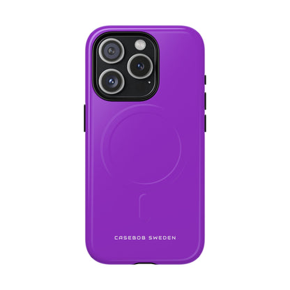 Dark Orchid iPhone 15 | Tough+ Phone Case