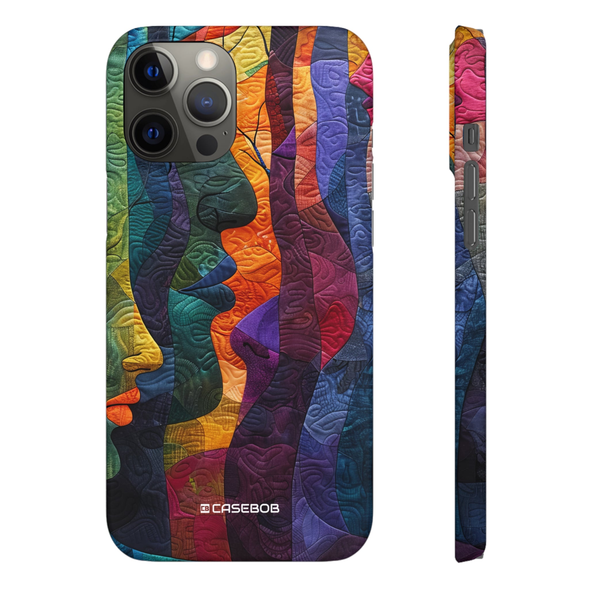 Interwoven Vibrance | Slim Phone Case for iPhone