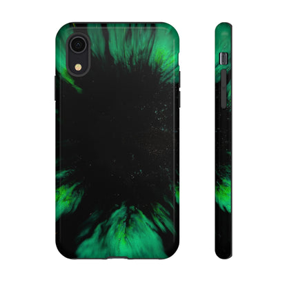 Northen Star Gaze Ink Art iPhone Case (Protective) iPhone XR Glossy Phone Case