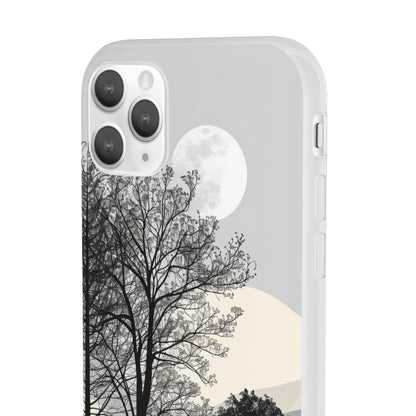 Moonlit Elegance | Flexible Phone Case for iPhone