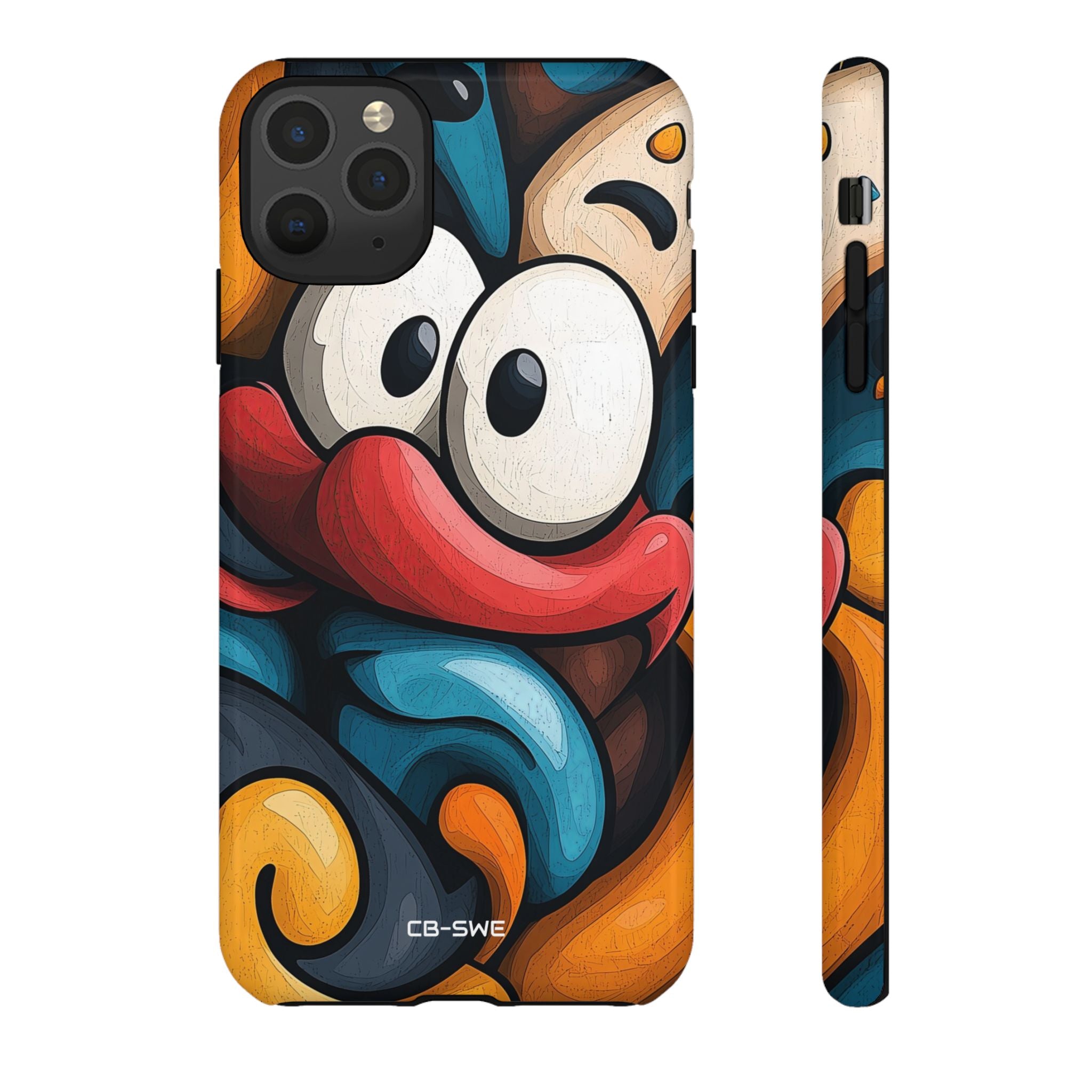 Whimsical Eyes Dance - iPhone Case