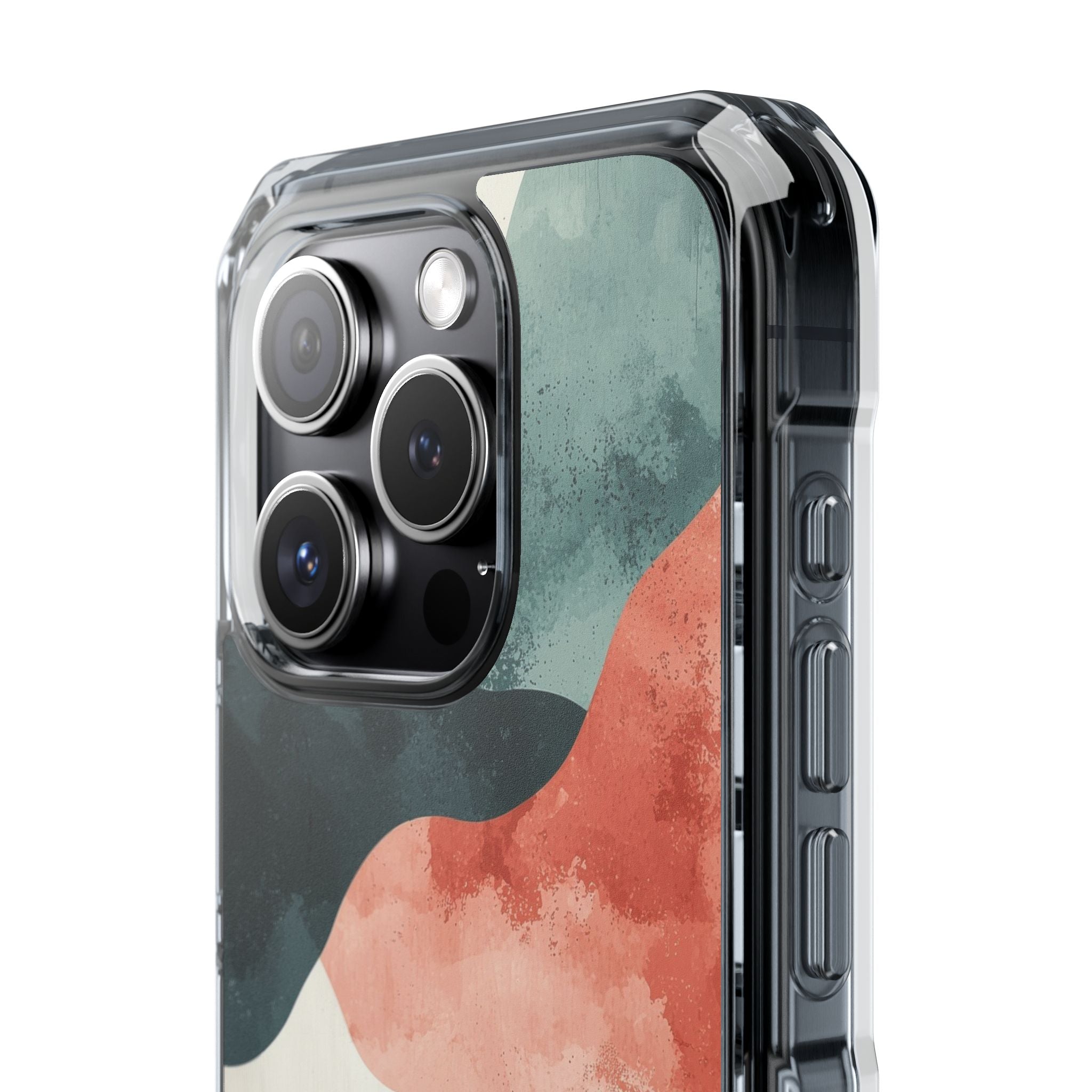 Fluid Shapes Emerge iPhone Case - Impact