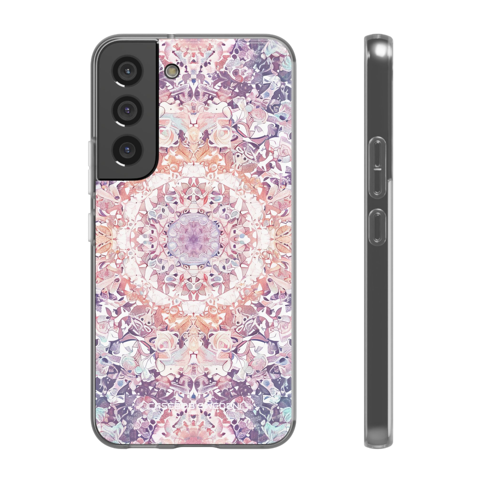 Purple Pink Mandala - Flexi Samsung S22 Phone Case