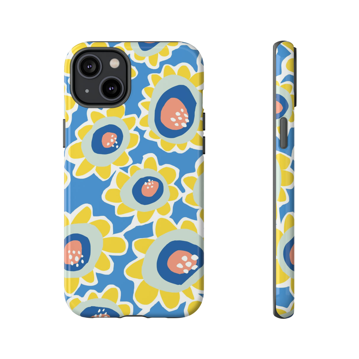 Summer Happy Flower - Protective Phone Case