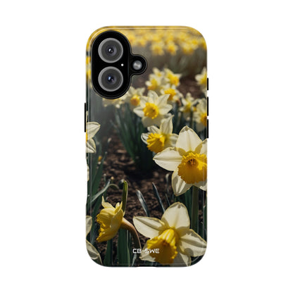 Golden Daffodils Bloom - iPhone Case