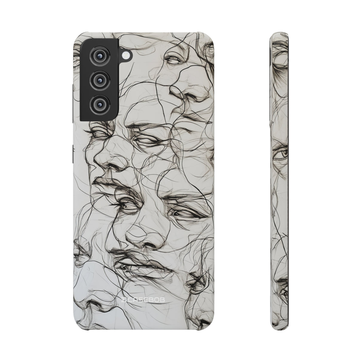 Ethereal Faces | Slim Phone Case for Samsung