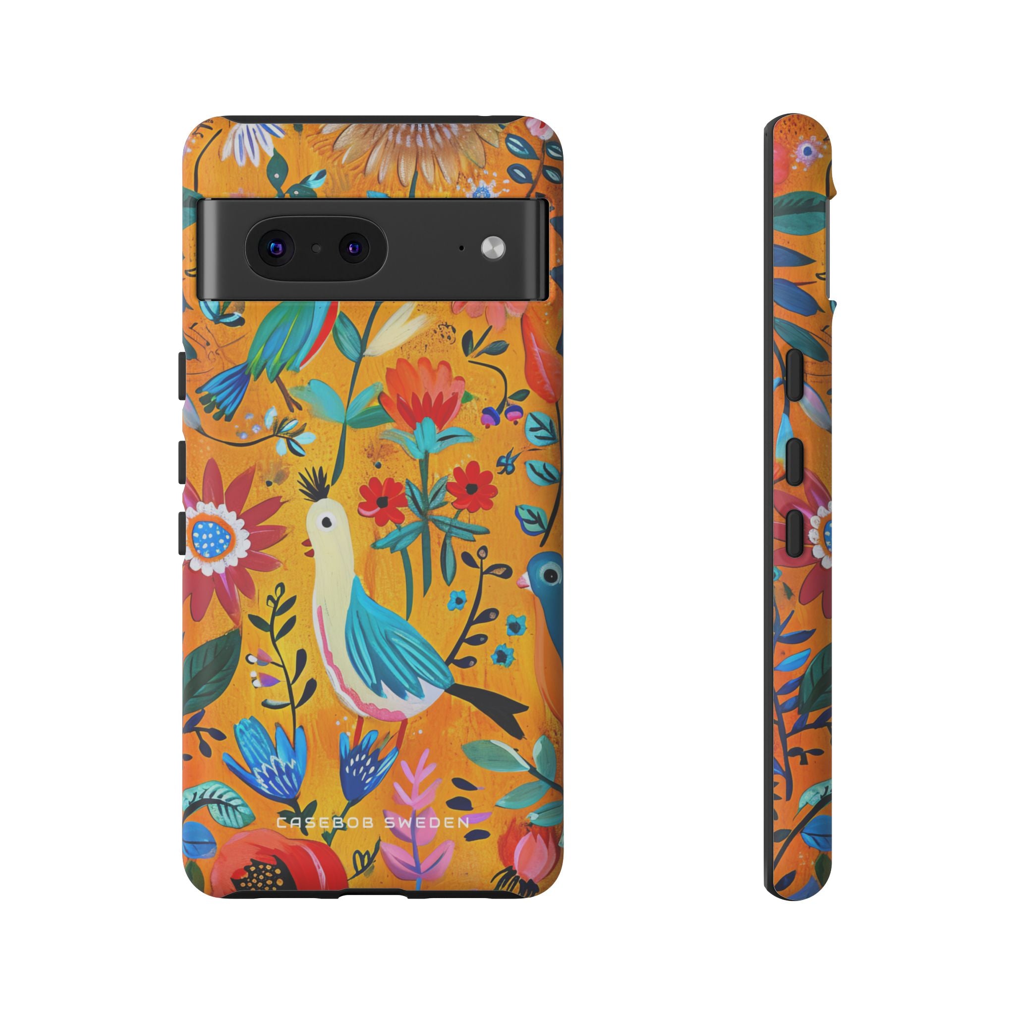 Whimsical Vintage Nature Harmony Google Pixel 7 - Tough Phone Case