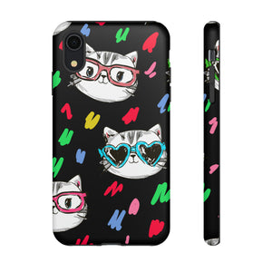 Cat Coloring - Protective Phone Case