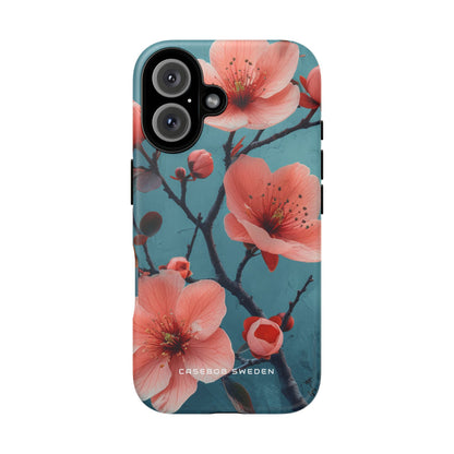 Floral Harmony Burst iPhone 16 - Tough Phone Case