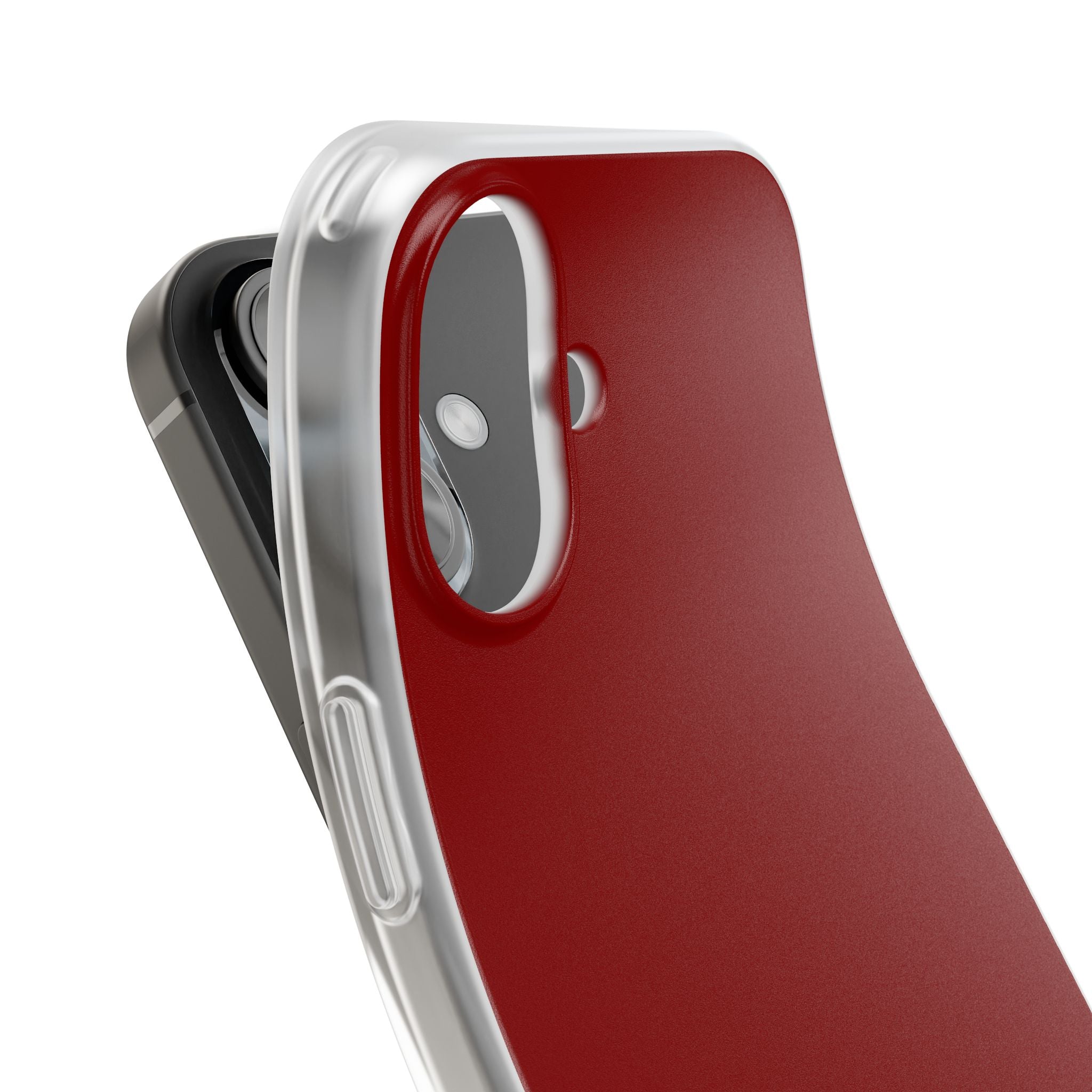 Dark Red iPhone 16 - Flexi Phone Case