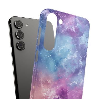 Cosmic Nebula Swirls - Slim Samsung S23 Phone Case