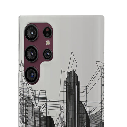 Urban Wireframe | Slim Phone Case for Samsung