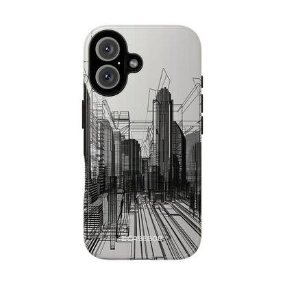 Urban Symphony: Monochromatic Lines - for iPhone 16