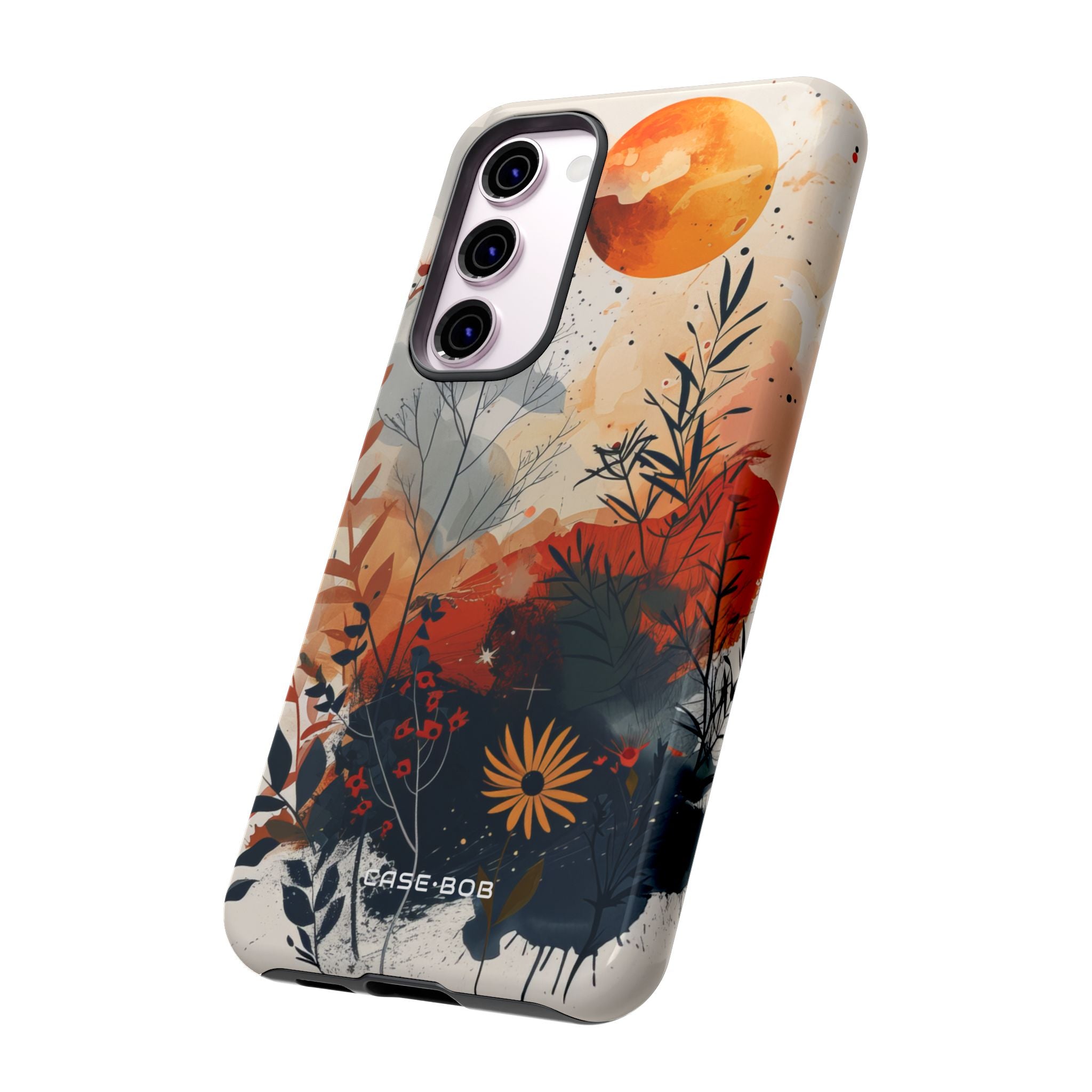 Orange Solstice Samsung S23 Plus Case - Tough
