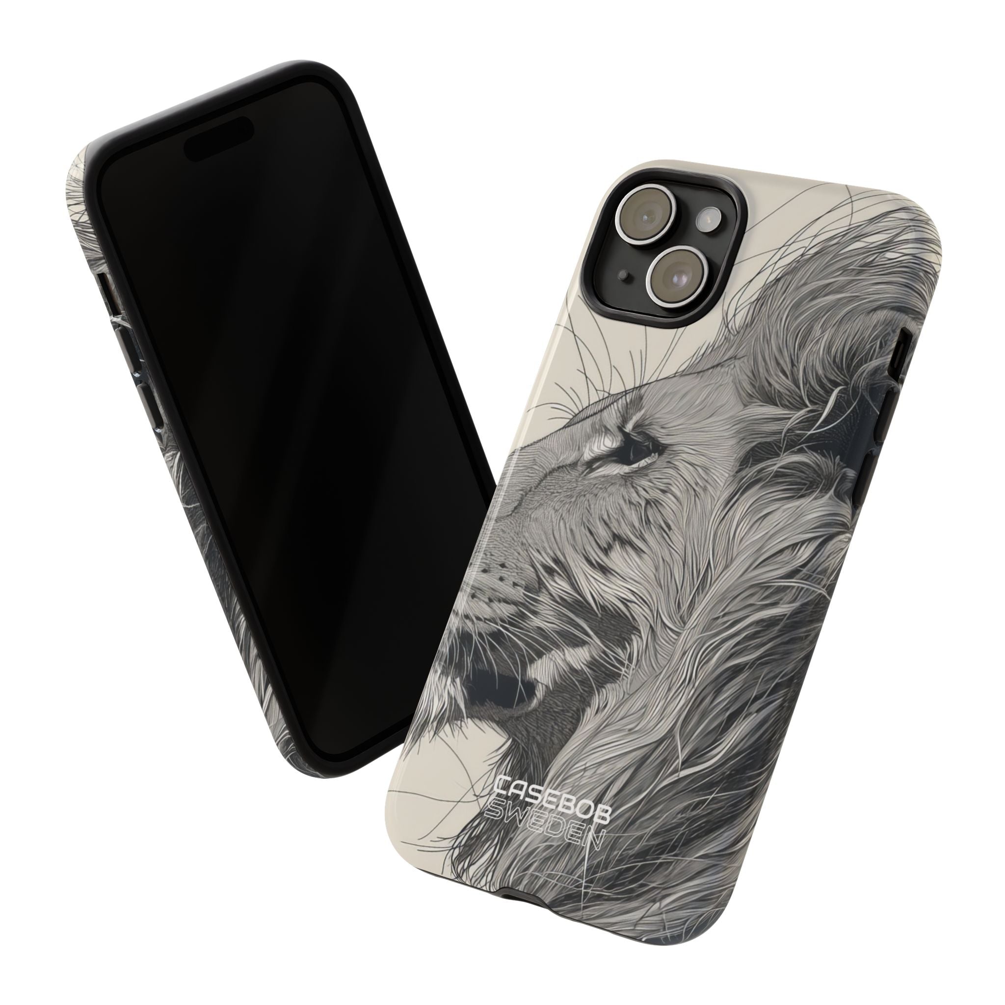 Profilo Leone Maestoso iPhone 15 - Tough
