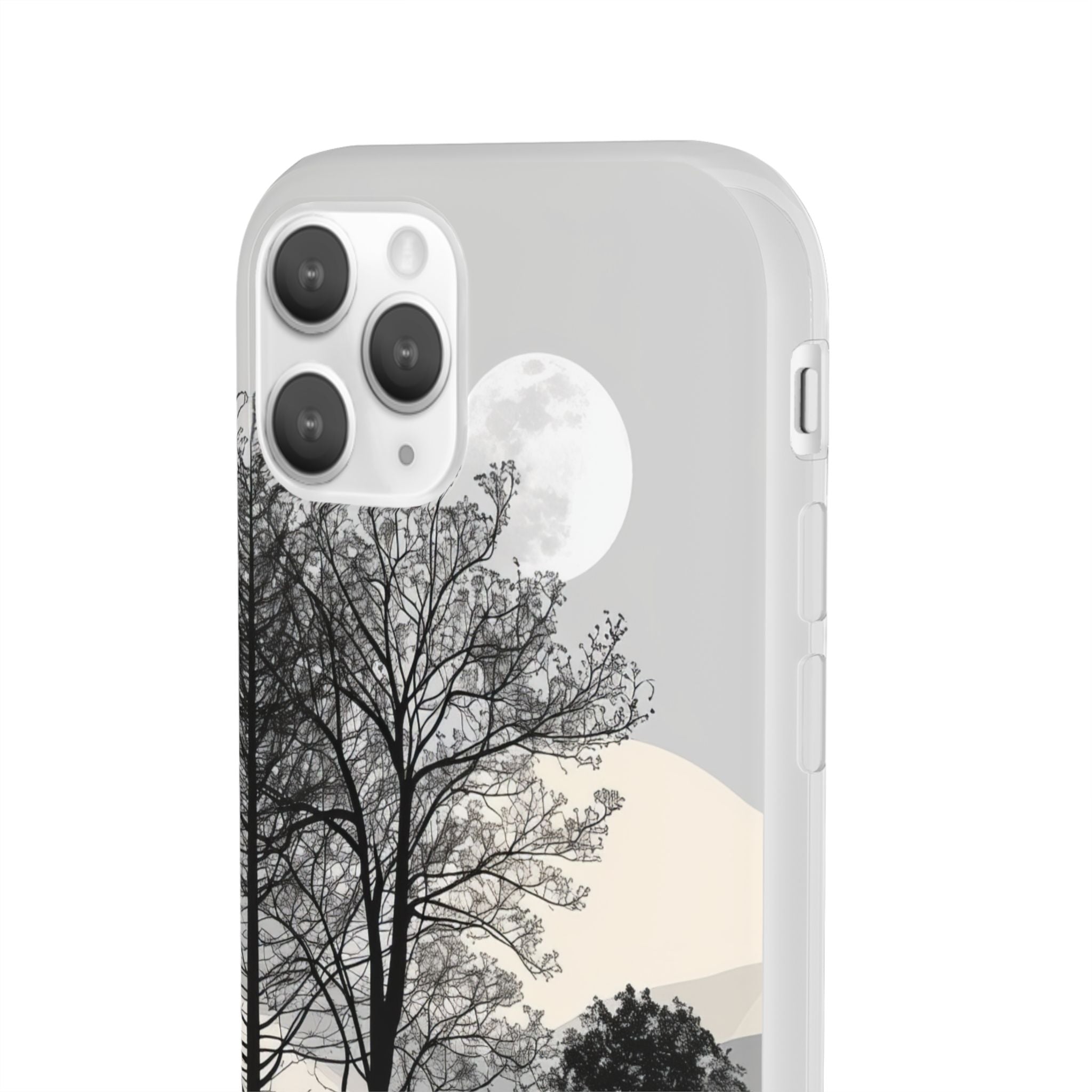 Moonlit Elegance | Flexible Phone Case for iPhone