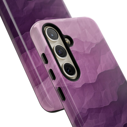 Purple Wave Layers Samsung S24 Plus Case - Tough