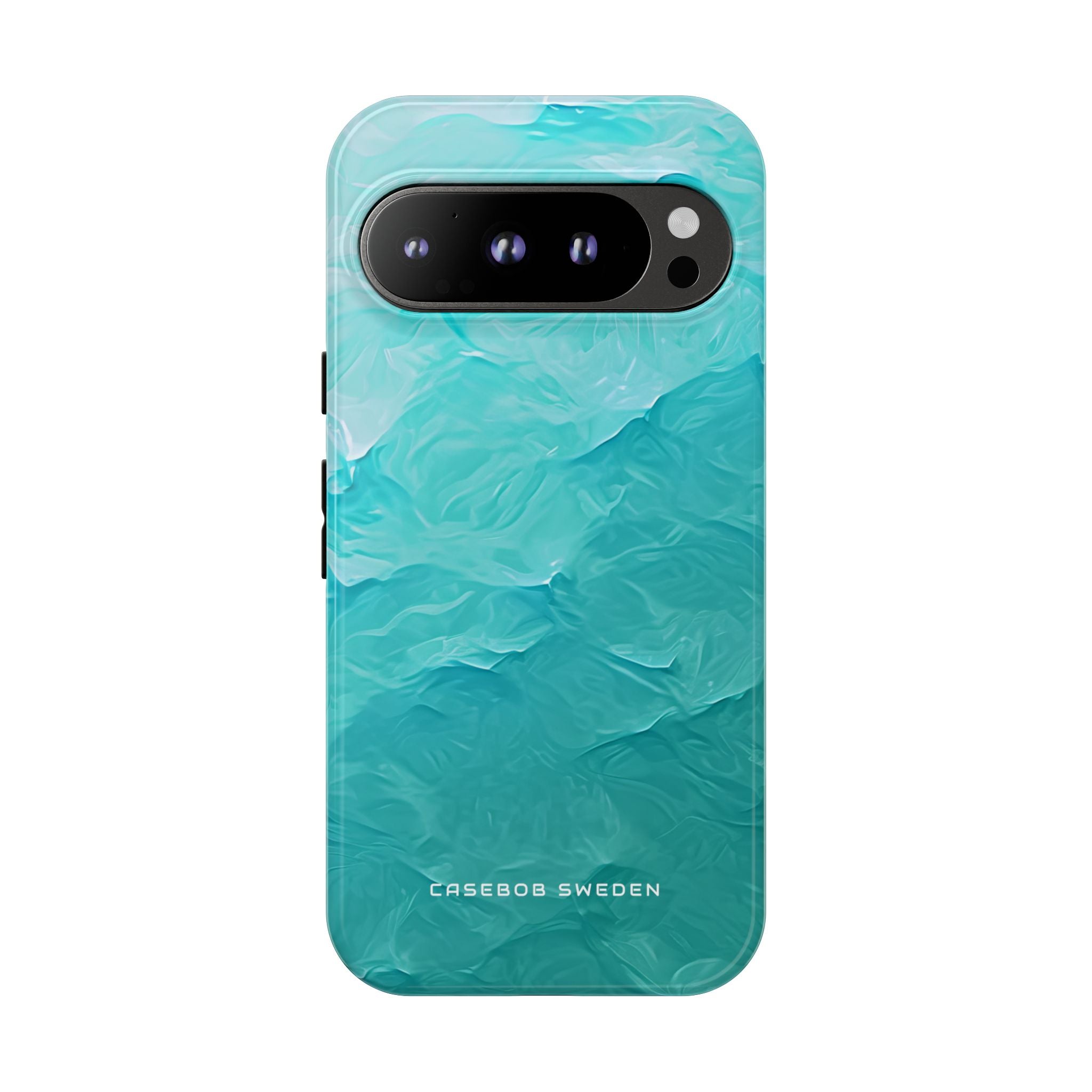 Turquoise Serenity Gradient Google Pixel 9 - Tough Phone Case