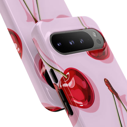 Glossy Cherry Burst Google Pixel 9 Pro XL Case - Tough