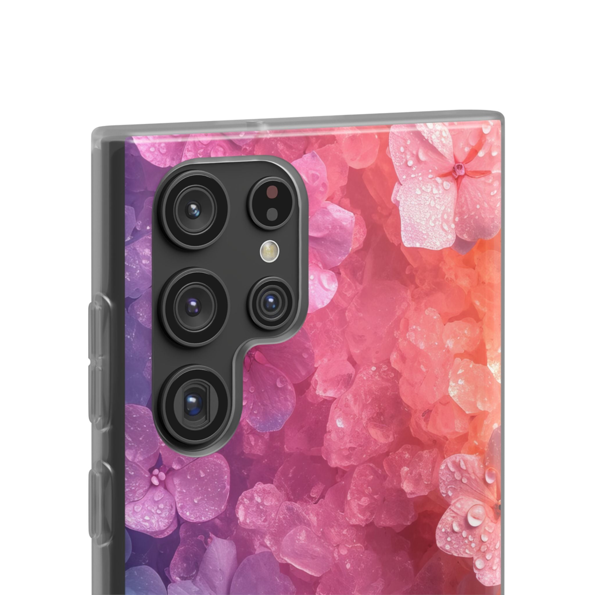 Floral Chill Blooms - Flexi Samsung S22 Phone Case