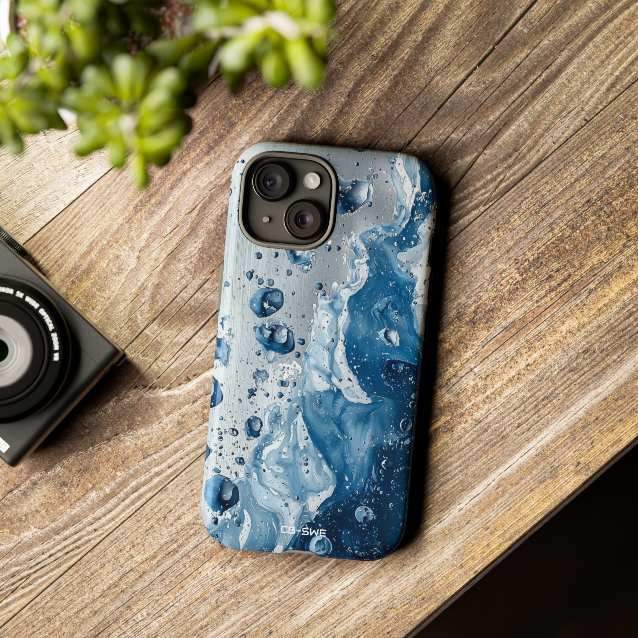 Water Bubbles Dance - iPhone Case