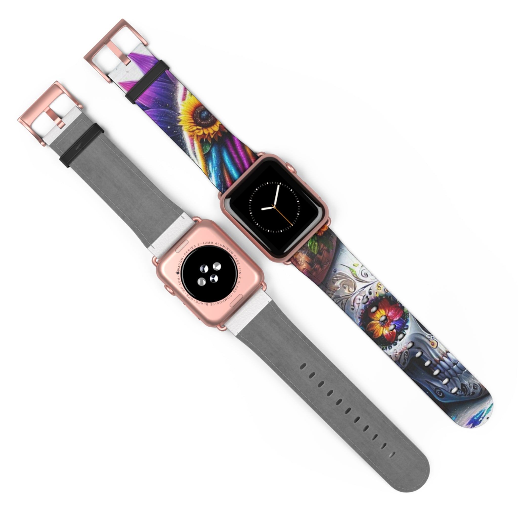 Skull Bloom - Watch Band