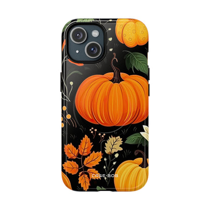 Pumpkin Glow iPhone 15 Case - Tough+