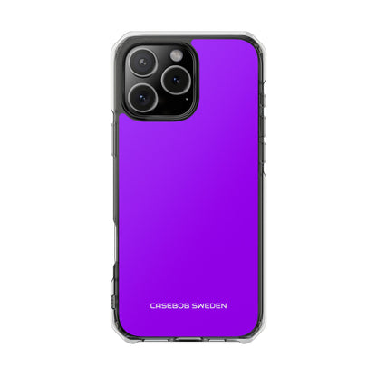 Vivid Violet - Clear Impact iPhone 16 Phone Case