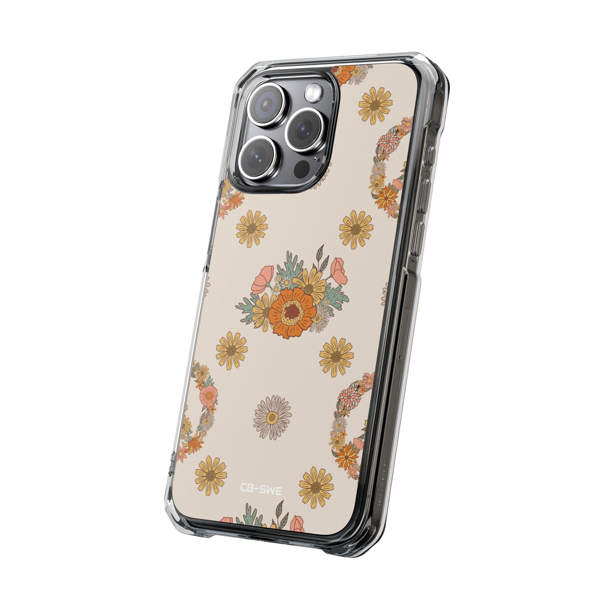 Floral Peace Harmony iPhone Case - Impact