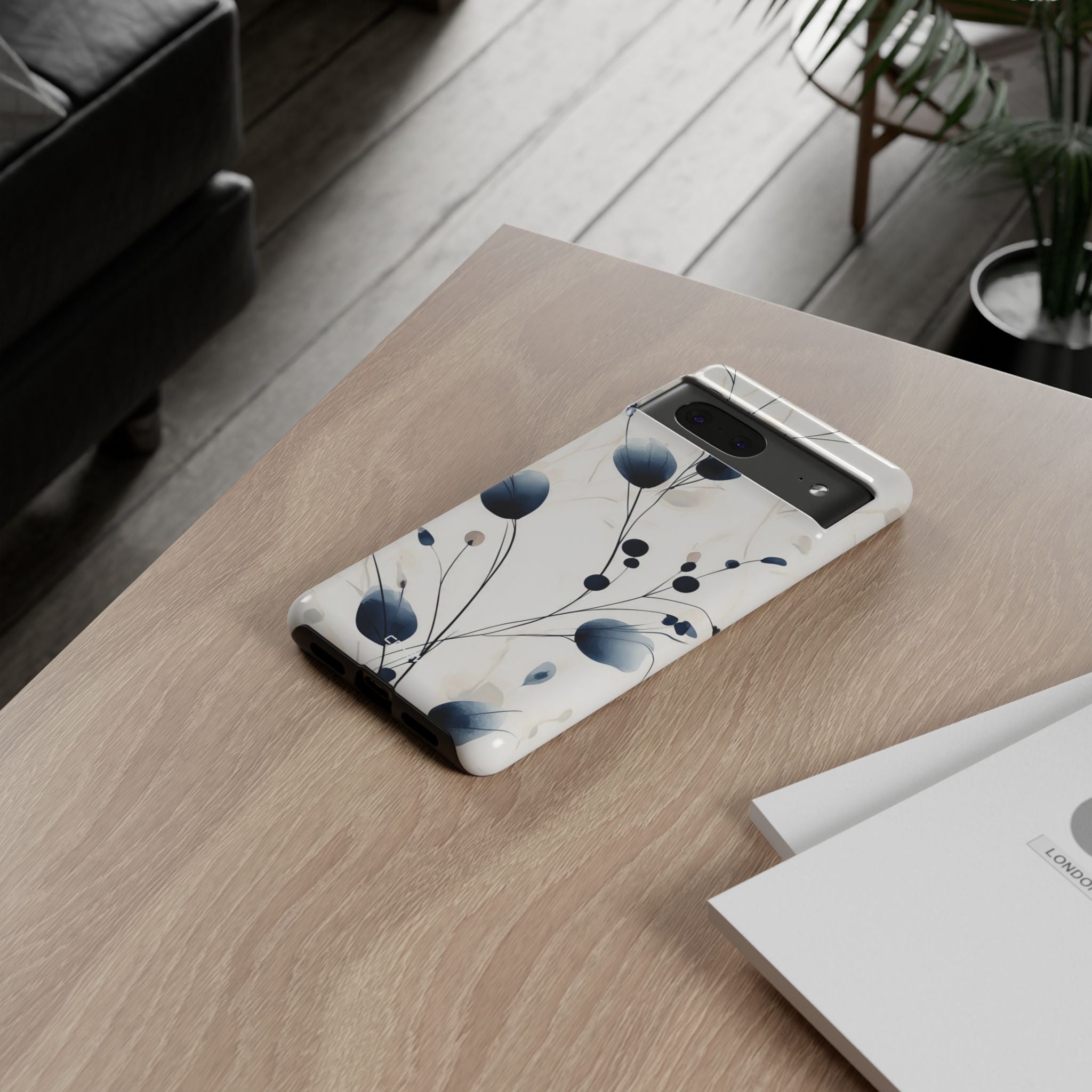 Floral Harmony Blue - Google Pixel Case