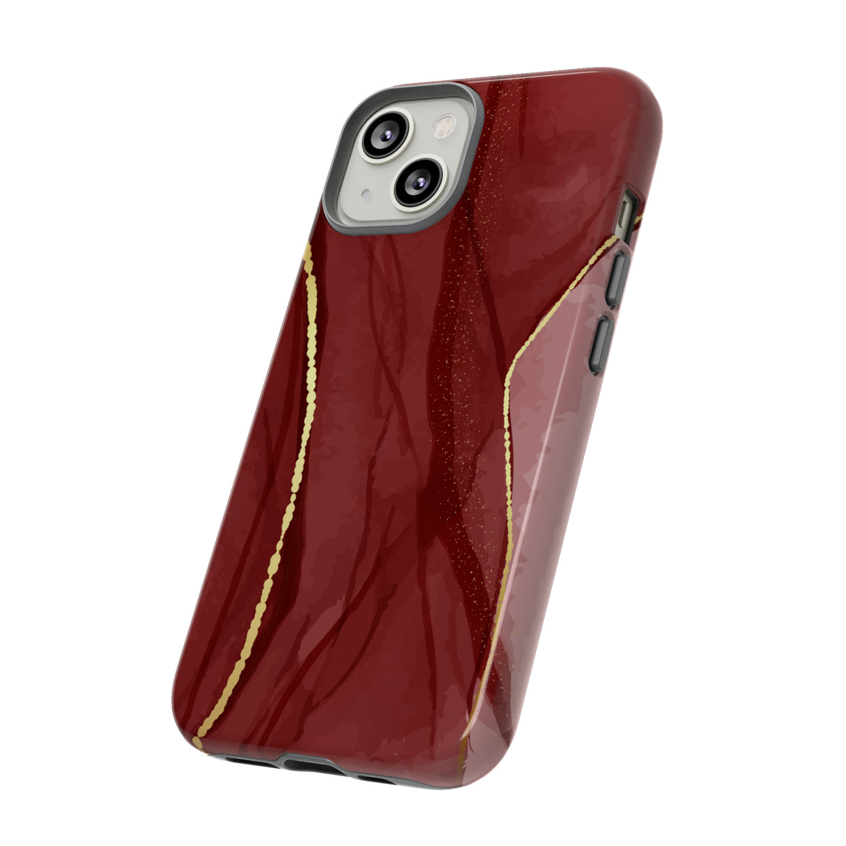 Dark Red - Protective Phone Case