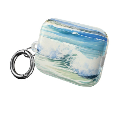 Foaming Blue Waves - AirPods Case