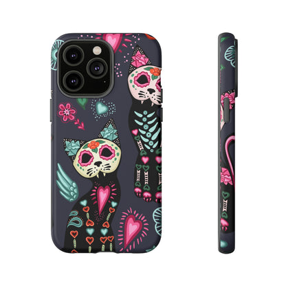 Halloween Cats - Protective Phone Case