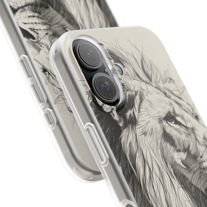 Lion Flow iPhone 16 Case - Soft