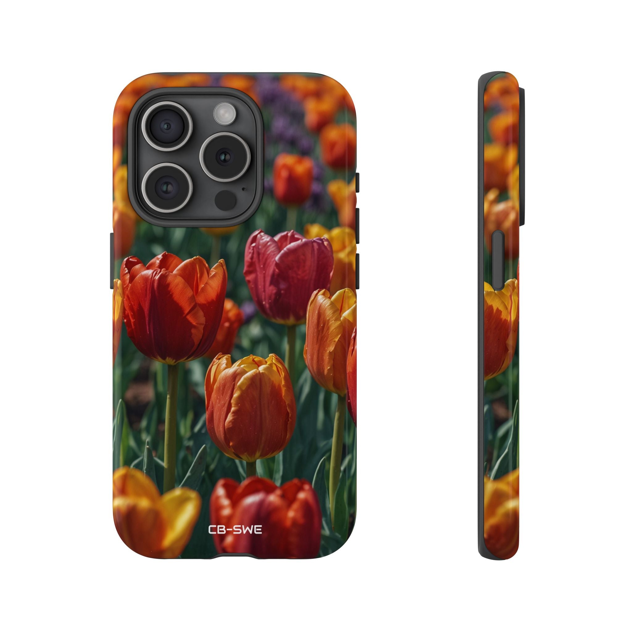 Tulips Embrace Breeze - iPhone Case