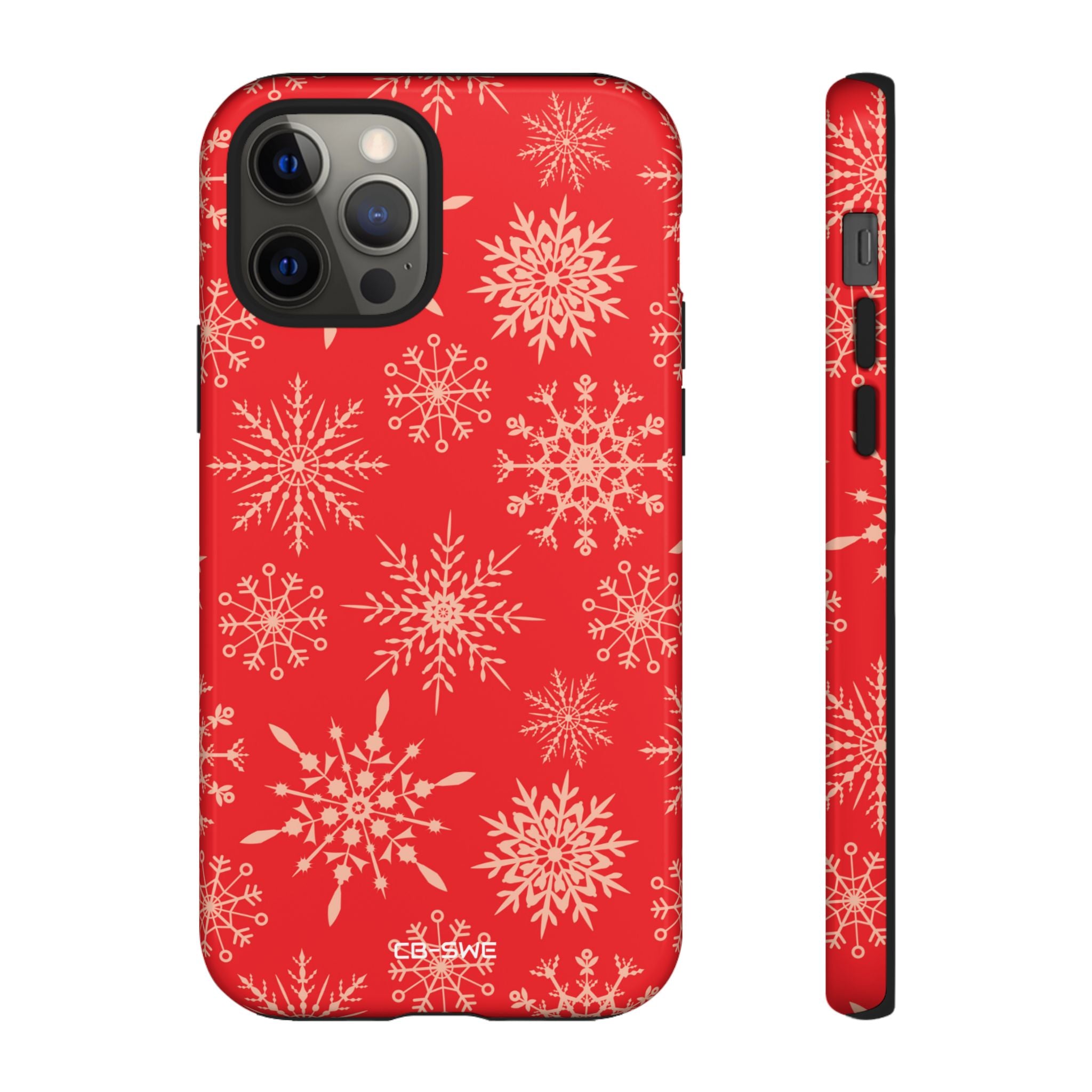 Snowflakes Dance Bright - iPhone Case