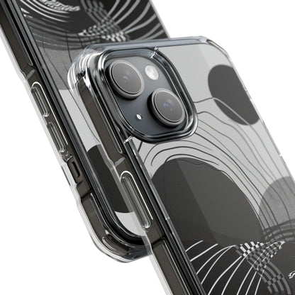 Monochrome Motion Flow iPhone 15 - Impact Clear+