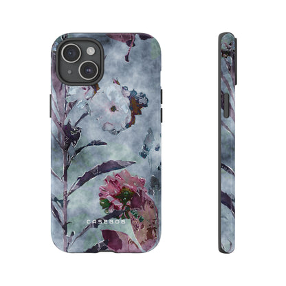 Monochrome Roses, Peonies & Asters - Protective Phone Case