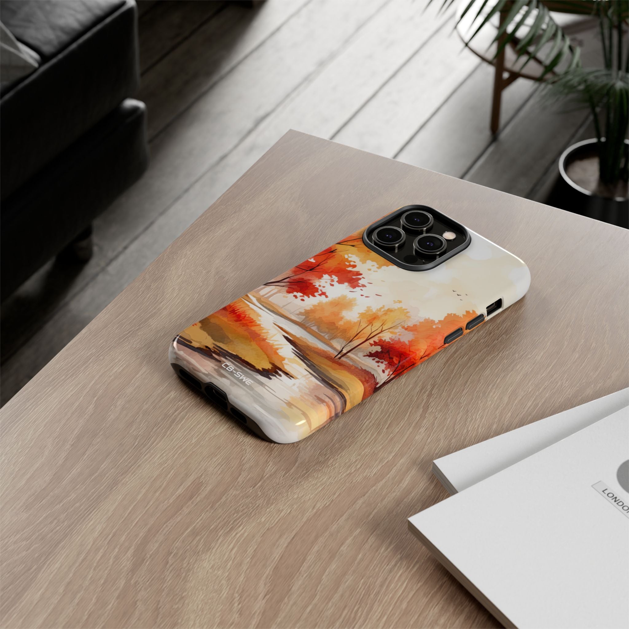 Autumn Leaves Dance - iPhone Case