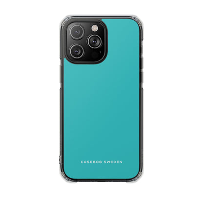 Dark Turquoise iPhone 14 - Clear Impact Phone Case