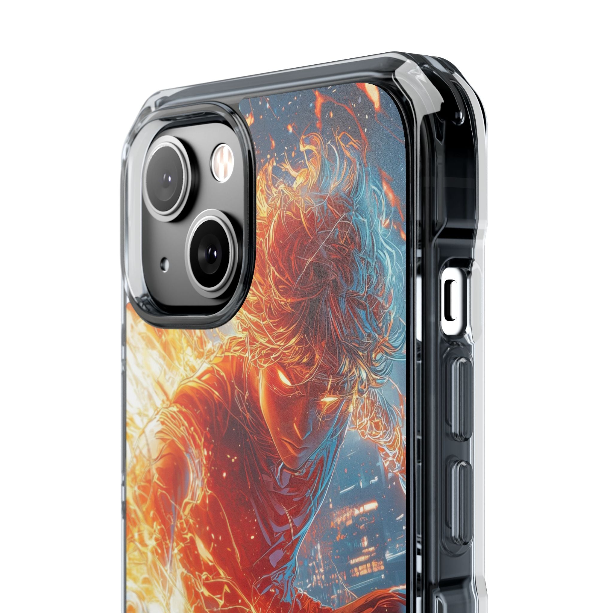 Flames Dance Wildly iPhone Case - Impact