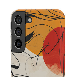 Contemplative Warmth | Slim Phone Case for Samsung